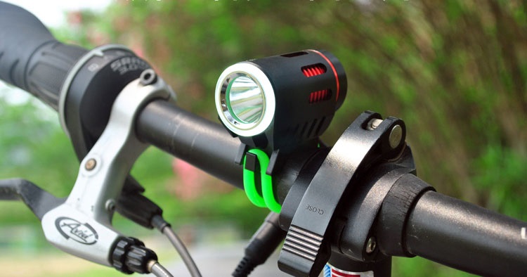 Chilli Tech CREE Headlamp also fits to a bike